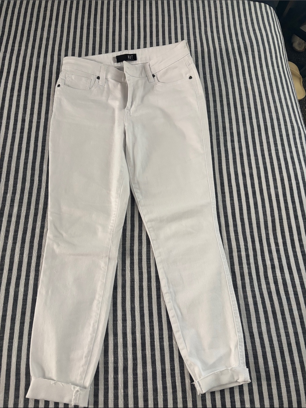 Kut from the Kloth White Jeans